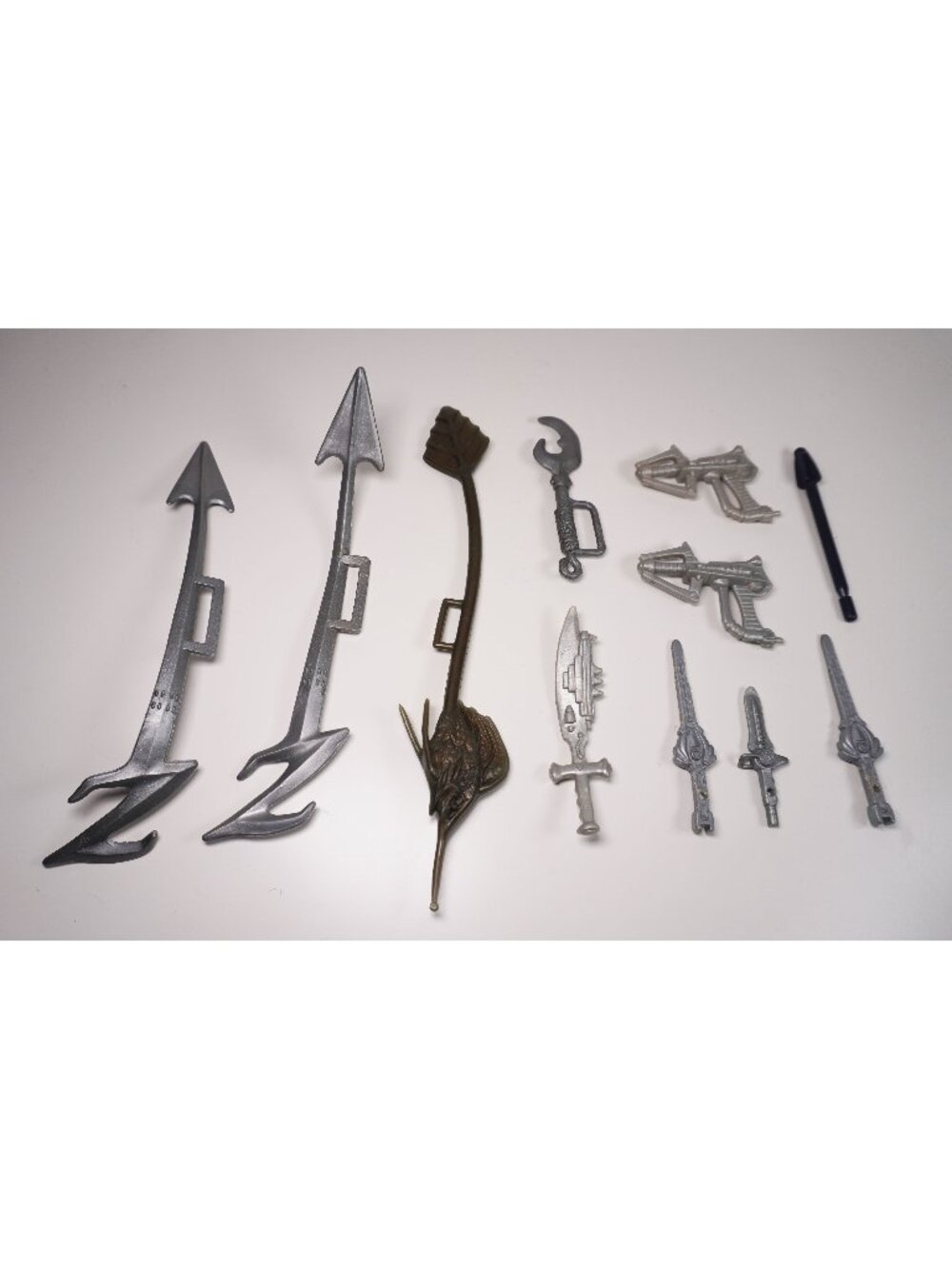 11 VTG Bandai 90s Power Rangers Weapons Blasters Shooters Swords Lord Zedd Staff